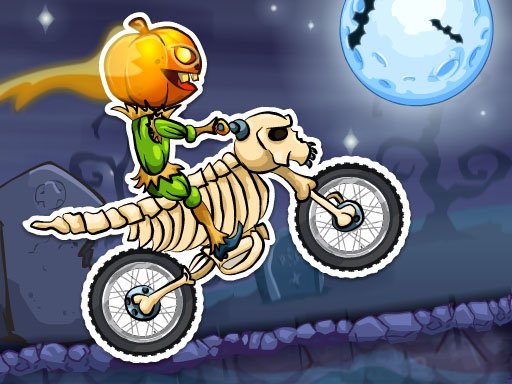 Moto X3M Halloween — Corrida